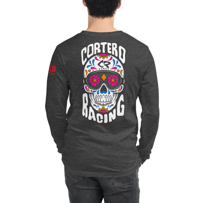 Unisex Sugar Skull Long Sleeve Tee