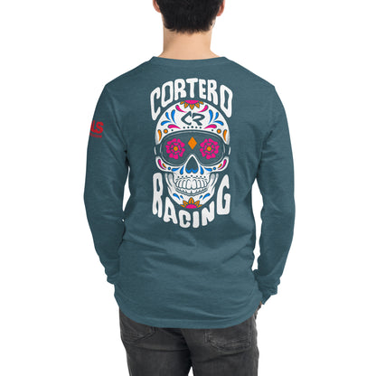 Unisex Sugar Skull Long Sleeve Tee