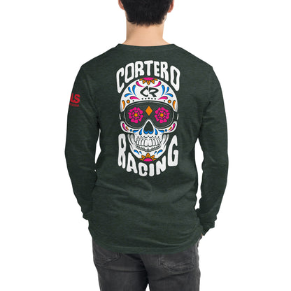 Unisex Sugar Skull Long Sleeve Tee