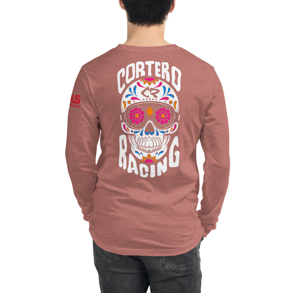 Unisex Sugar Skull Long Sleeve Tee