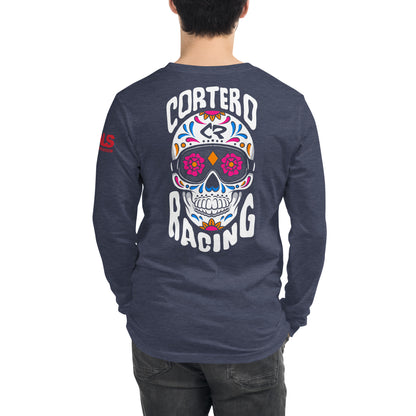 Unisex Sugar Skull Long Sleeve Tee