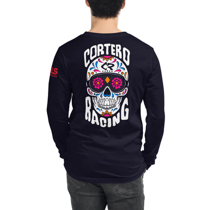 Unisex Sugar Skull Long Sleeve Tee