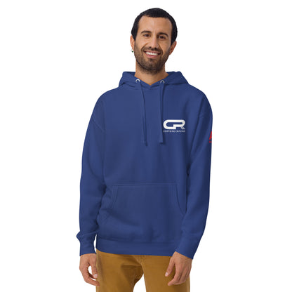 Sudadera con capucha unisex con calavera de azúcar 